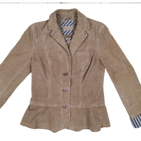 Anthropologie Pilcro & The Letterpress Corduroy Jacket Size 6 - Picture 3 of 12